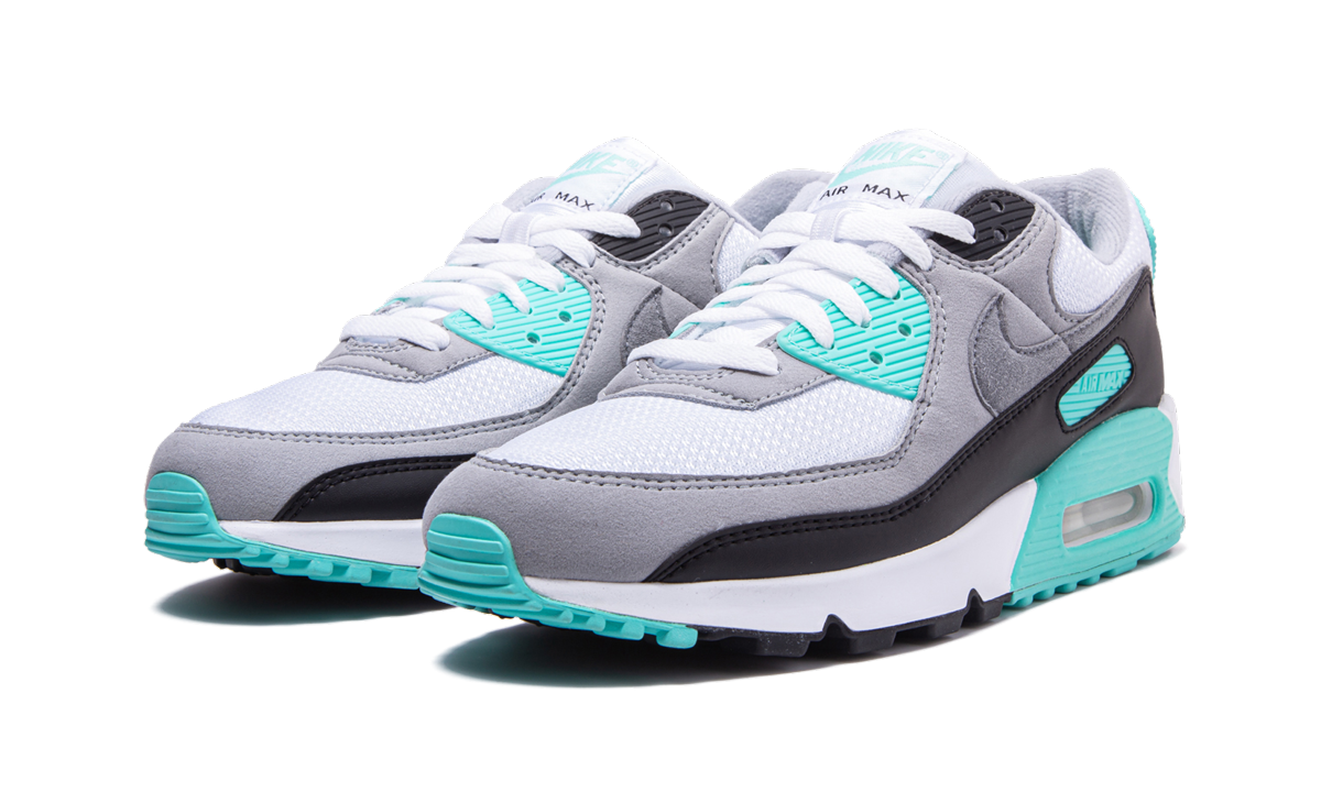 "Turquoise" Air Max 90 CD0881 100 - product image from the listing.