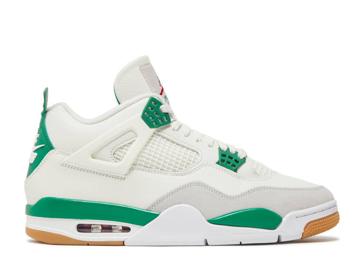 Jordan 4 SB - Pine Green - product photo shown in the listing for this item.