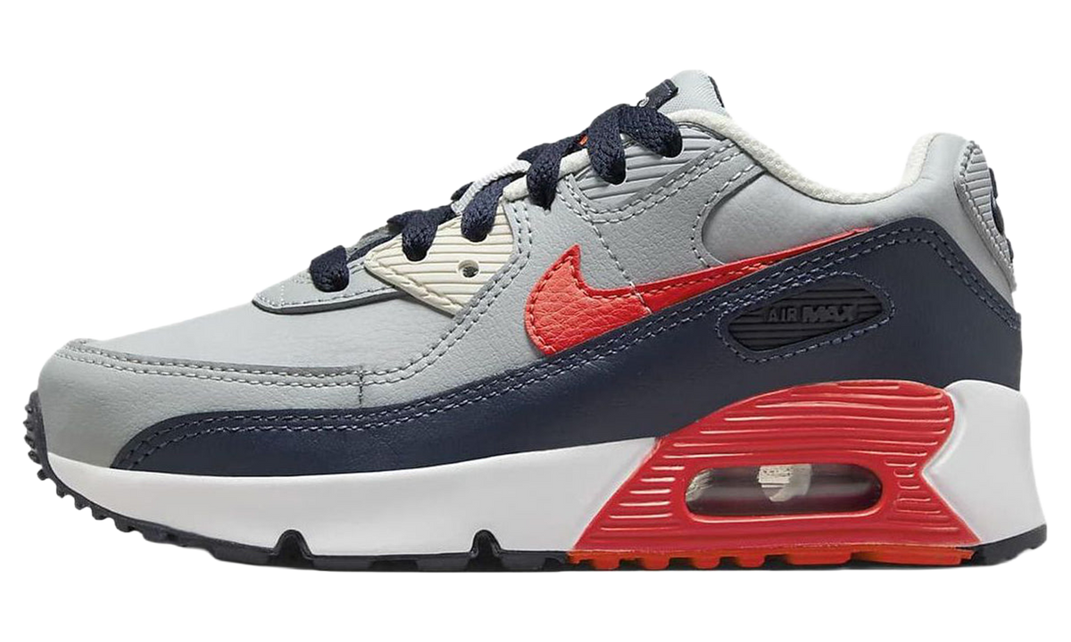 "Light Smoke Bright Crimson" Air Max 90 Leather PS CD6867 021 - product image from the listing.