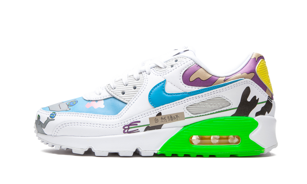 "Ruohan Wang" Flyleather Air Max 90 QS CZ3992 900 - product image from the listing.