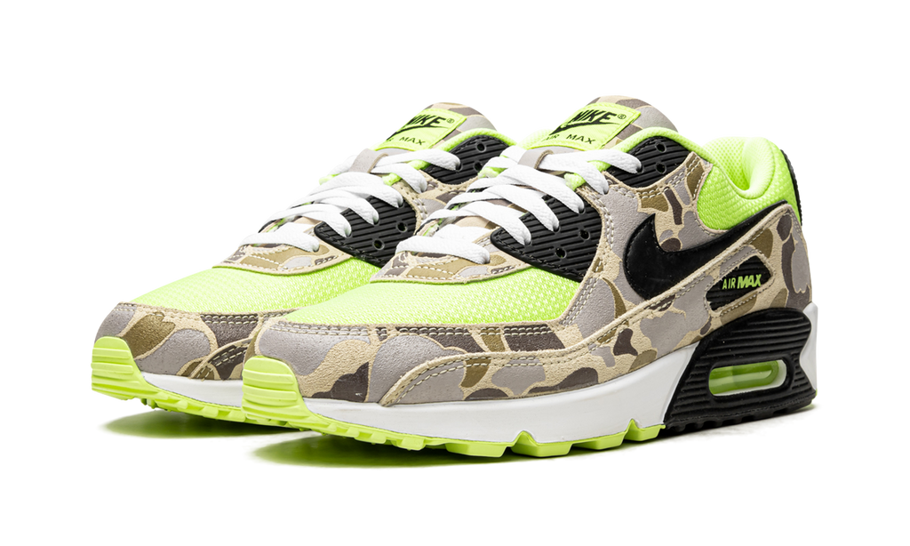 "Volt Duck Camo" Air Max 90 CW4039 300 - product image from the listing.
