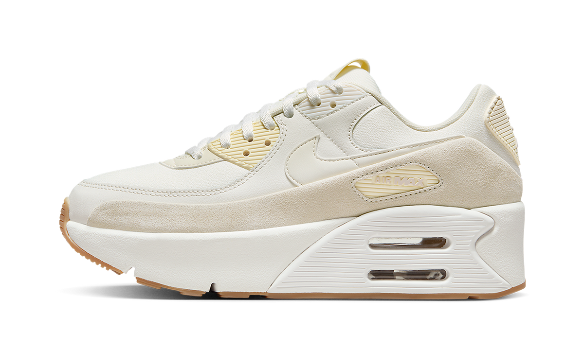 Women's AIR MAX 90 "Sail / Light Orewood" FD4328 100 - product image from the listing.