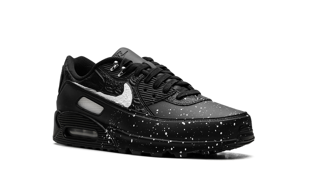 "Slawn - Black Speckle" Air Max 90 FD6492 001 - product image from the listing.