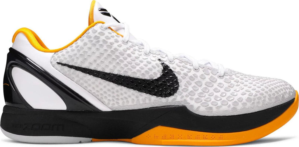 Men's Nike Kobe 6 Protro White Size 12 Del Sol 2021 CW2190-100 - product image from the listing.