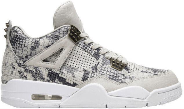 Air Jordan 4 Retro Premium Snakeskin - Size 9 - product image from the listing.