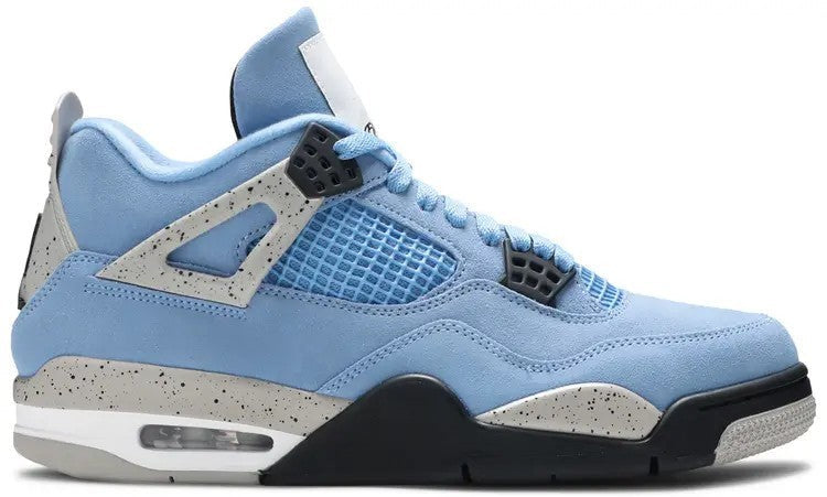 Jordan 4 Retro Mid University Blue - Size 11 - product image from the listing.