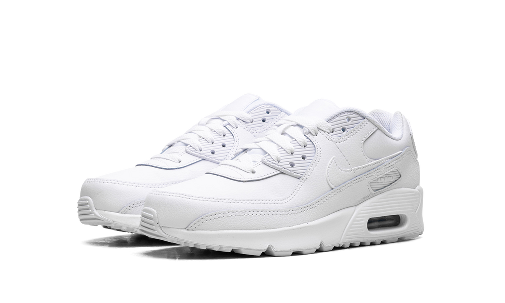 "White Metallic Silver" Air Max 90 GS HF6358 102 - product image from the listing.