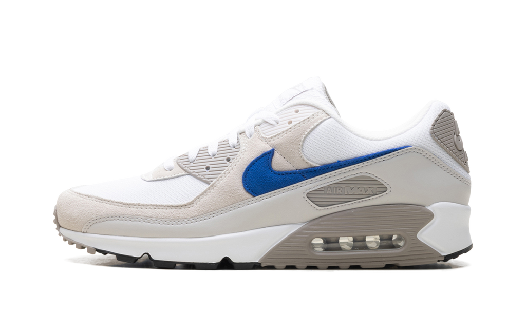 "College Grey Racer Blue" Air Max 90 DM0029 110 - product image from the listing.