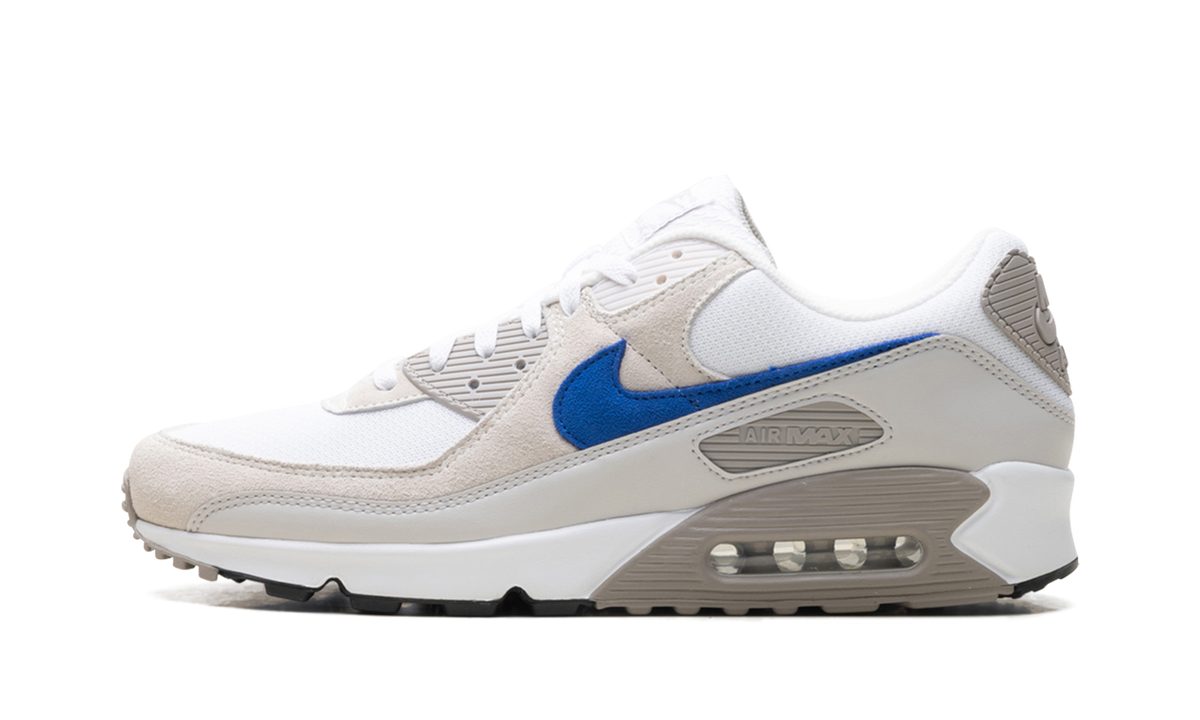 "College Grey Racer Blue" Air Max 90 DM0029 110 - product image from the listing.