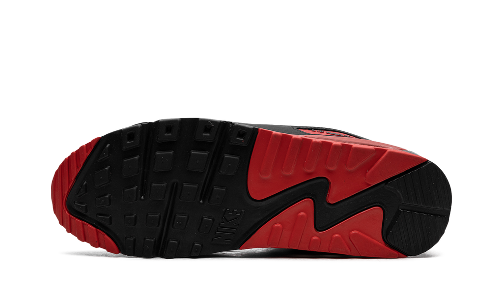 "Black / Red" Air Max 90 FB9658 001 - product image from the listing.