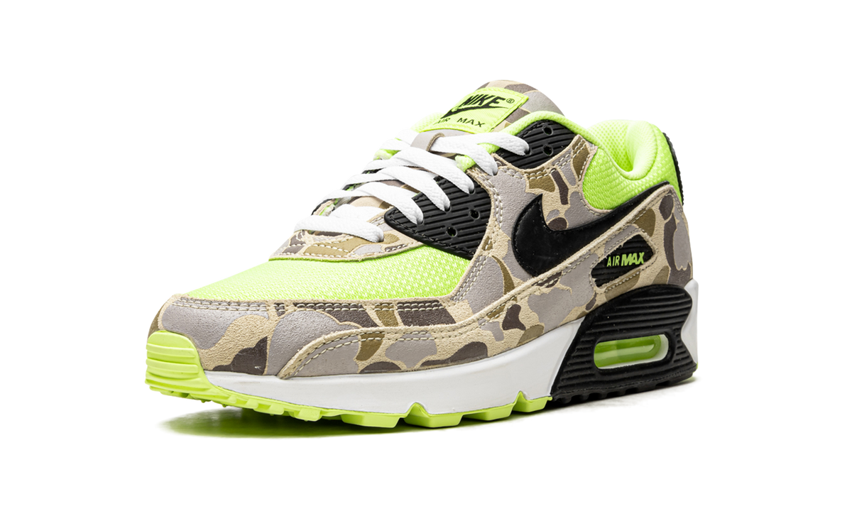 "Volt Duck Camo" Air Max 90 CW4039 300 - product image from the listing.