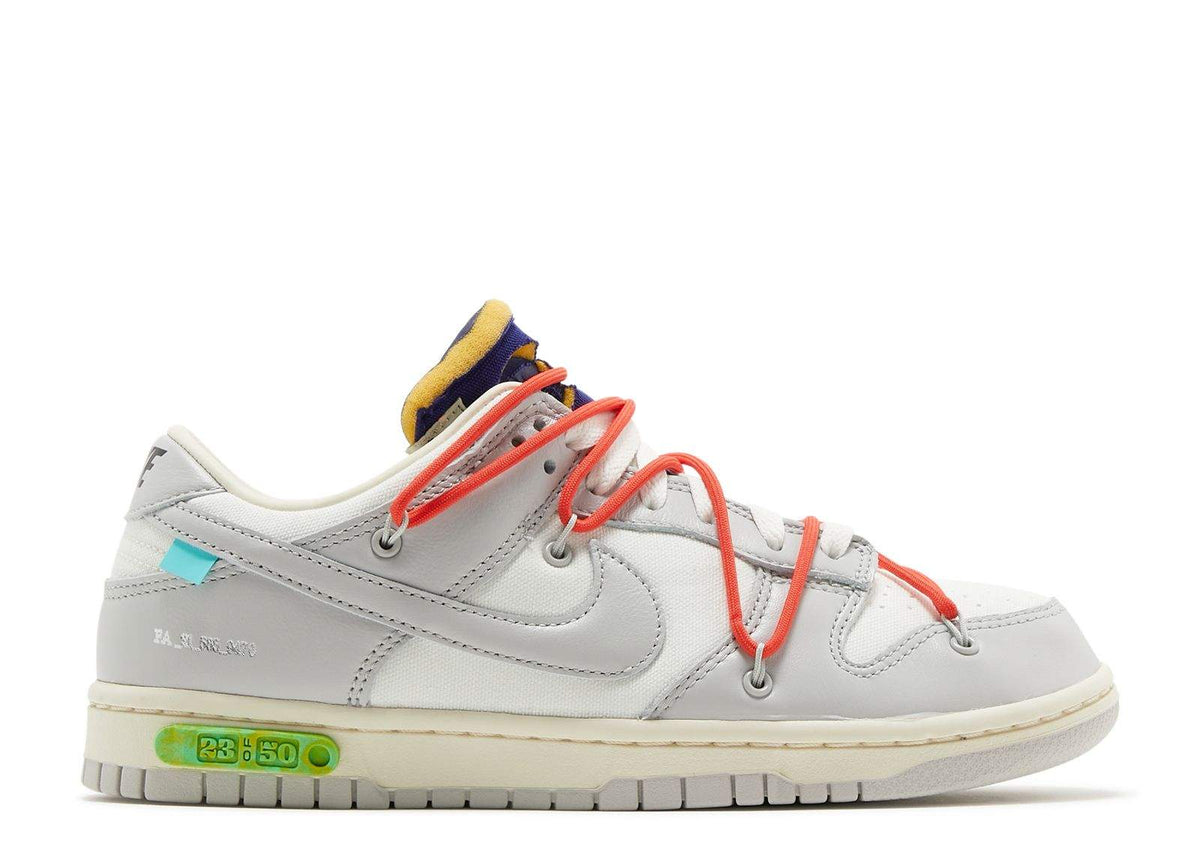 Nike Off-White x Dunk Low 'Lot 23 of 50' Sneaker - product image from the listing.