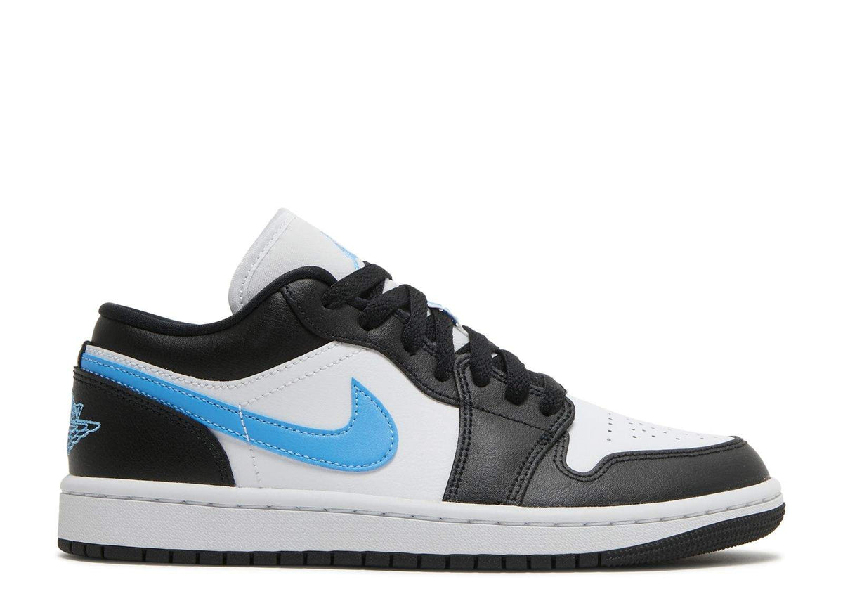 Air Jordan 1 Low 'Black University Blue' Footwear - product image from the listing.