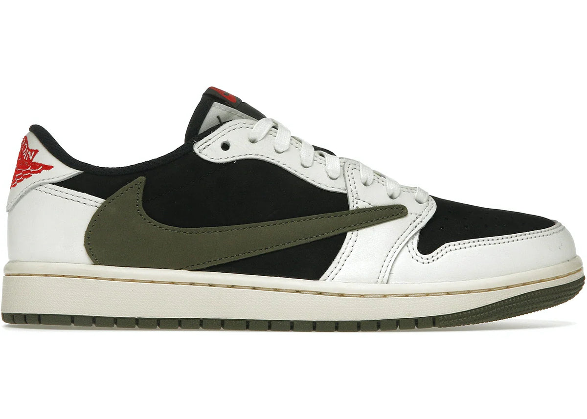 Travis Scott Olive 1 Low - product photo shown in the listing for this item.