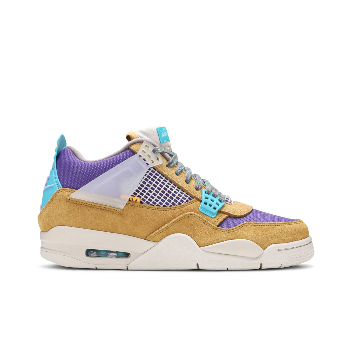 Union LA x Air Jordan 4 Retro in Desert Moss DJ5718-300 - product image from the listing.