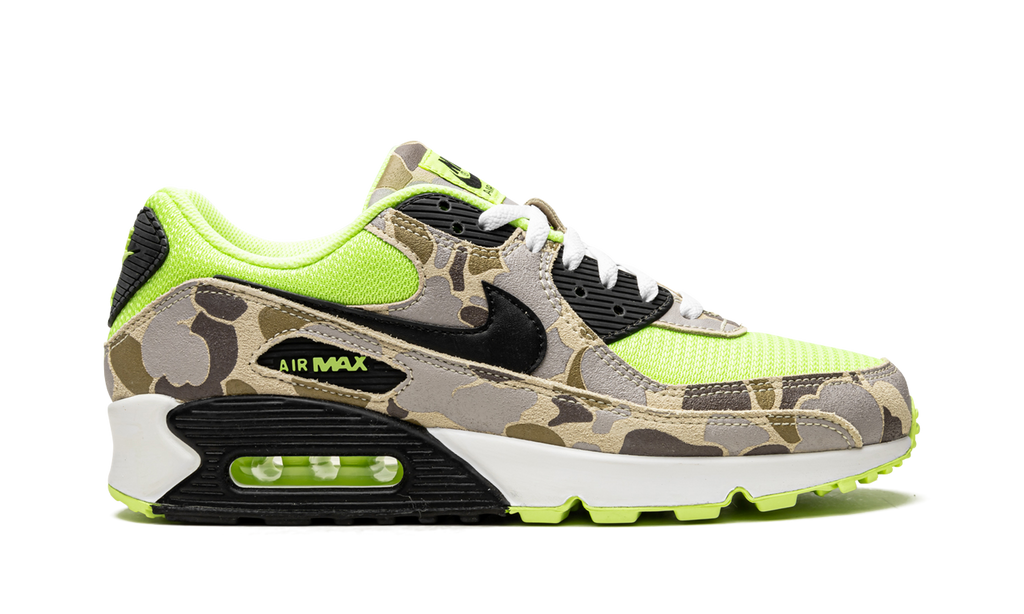 "Volt Duck Camo" Air Max 90 CW4039 300 - product image from the listing.