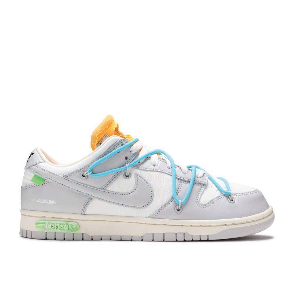 Nike Off-White x Dunk Low 'Lot 02 of 50' Sneaker - product image from the listing.