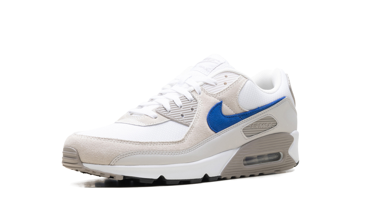 "College Grey Racer Blue" Air Max 90 DM0029 110 - product image from the listing.