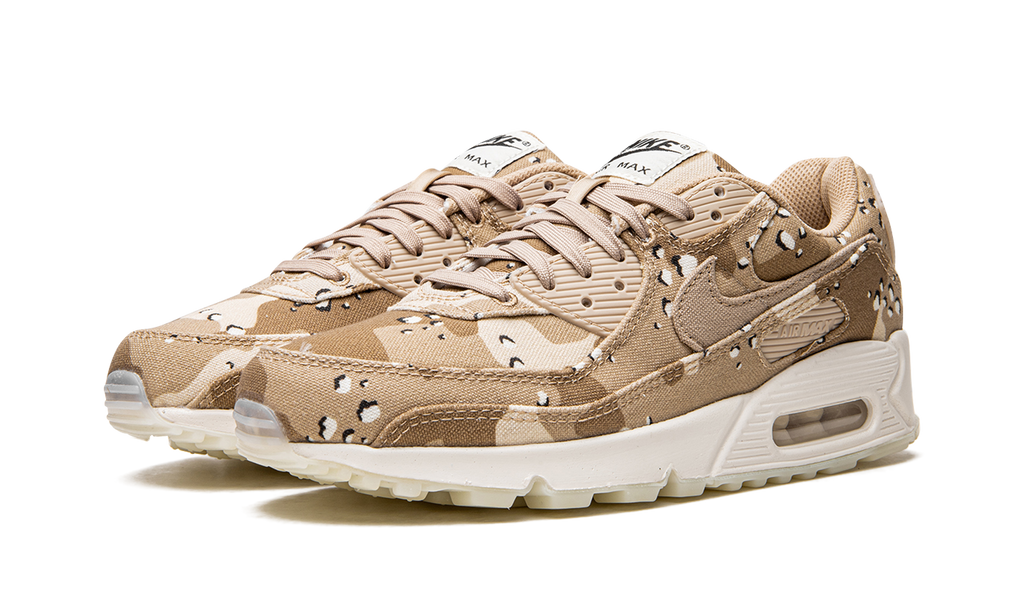 Women's AIR MAX 90 "Desert Camo" DX2313 200 - product image from the listing.