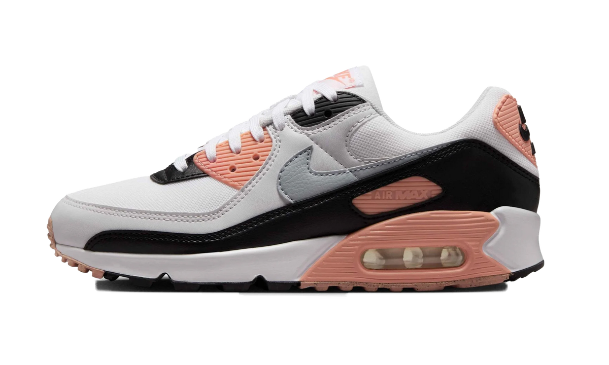 Women's AIR MAX 90 ' "APRICOT AGATE (W)" DH8010 109 - product image from the listing.