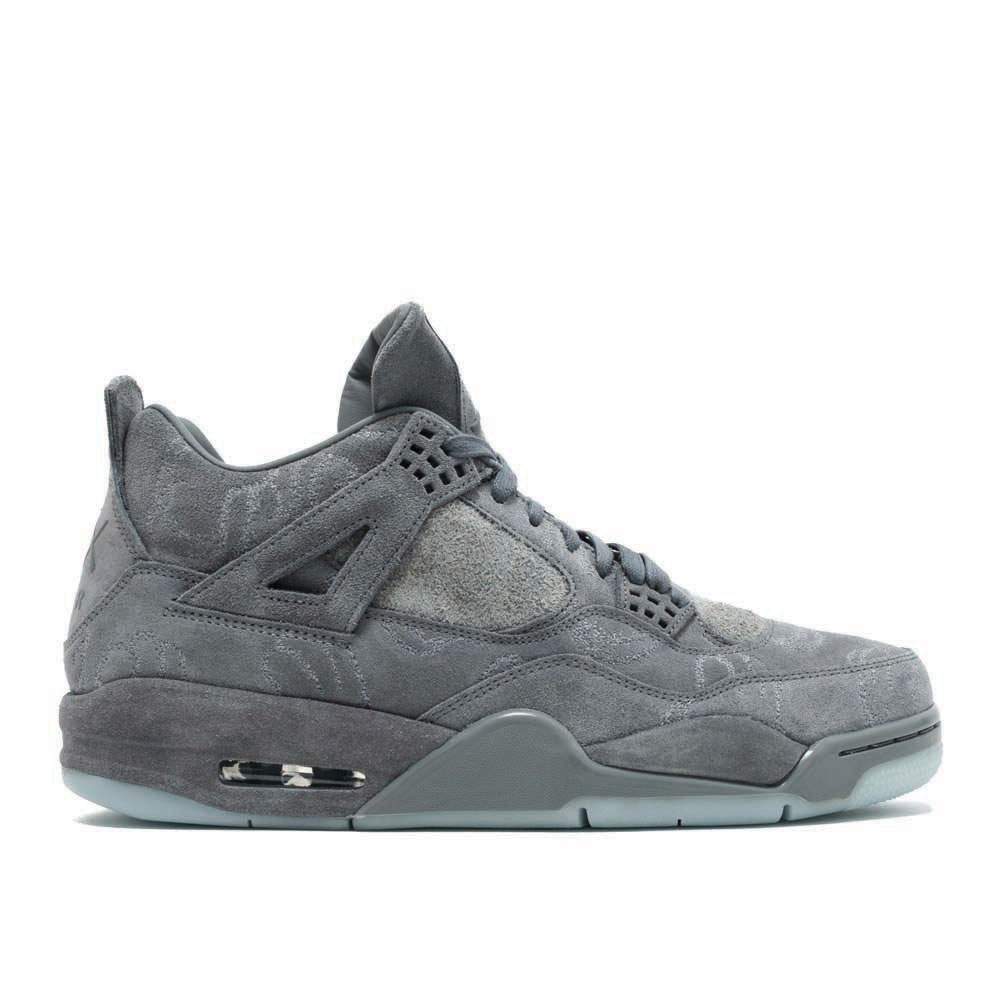 KAWS x Air Jordan 4 Retro 'Cool Grey' Sneaker - product image from the listing.