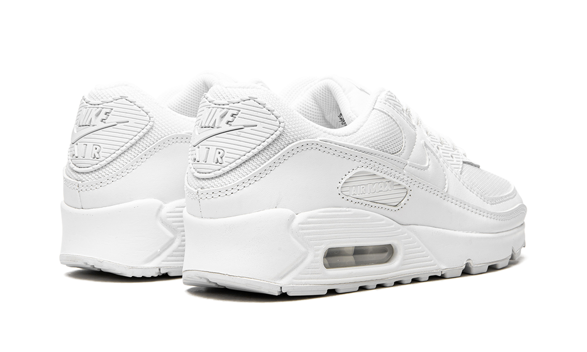 Women's AIR MAX 90 MNS "Triple White" CQ2560 100 - product image from the listing.