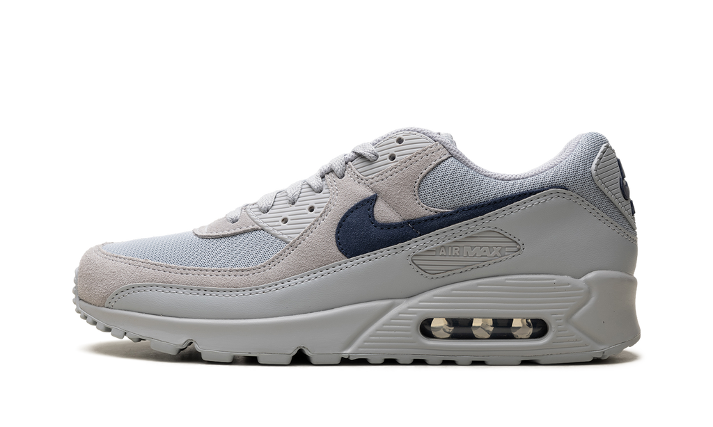 "Wolf Grey / Midnight Navy" Air Max 90 DM0029 022 - product image from the listing.