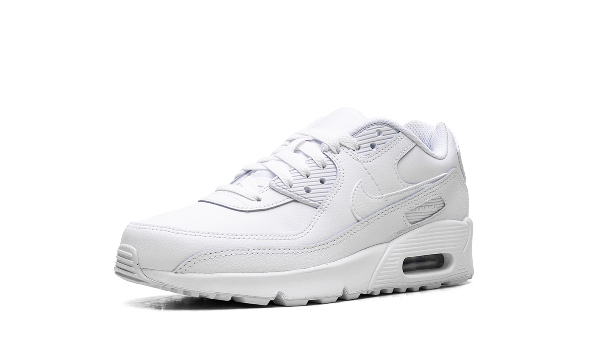 "White Metallic Silver" Air Max 90 GS HF6358 102 - product image from the listing.