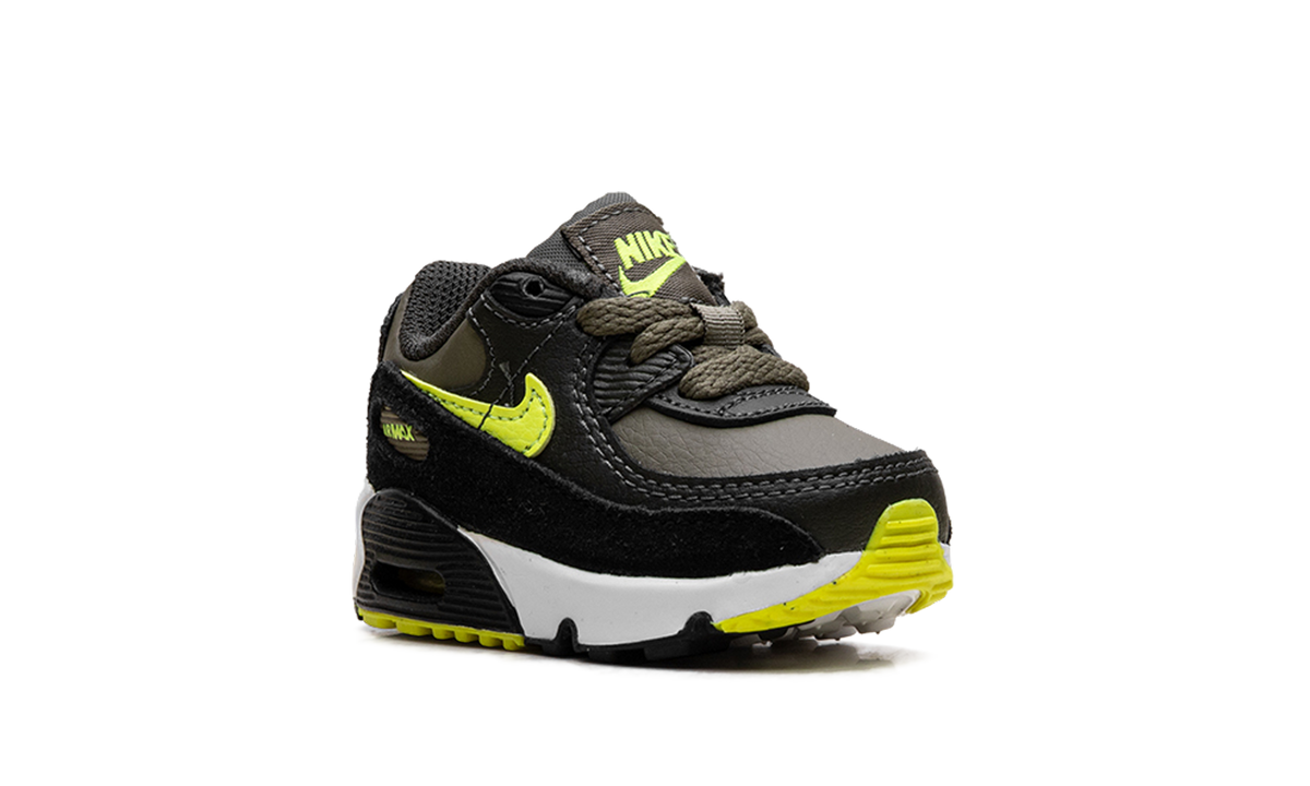 "Medium Olive/Volt-Black" Air Max 90 LTR TD DV3609 200 - product image from the listing.