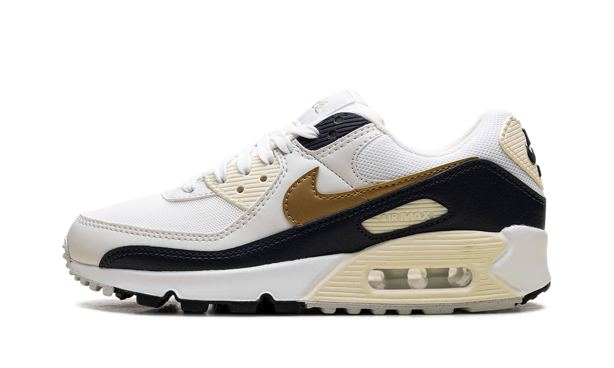 Women's Air Max 90 "Olympic (2024)" HF3444 100 - product image from the listing.
