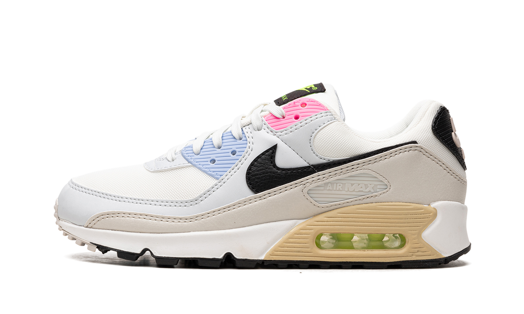 Women's AIR MAX 90 MNS "Multi-Color Pastel" DQ0374 100 - product image from the listing.