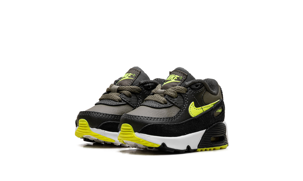 "Medium Olive/Volt-Black" Air Max 90 LTR TD DV3609 200 - product image from the listing.