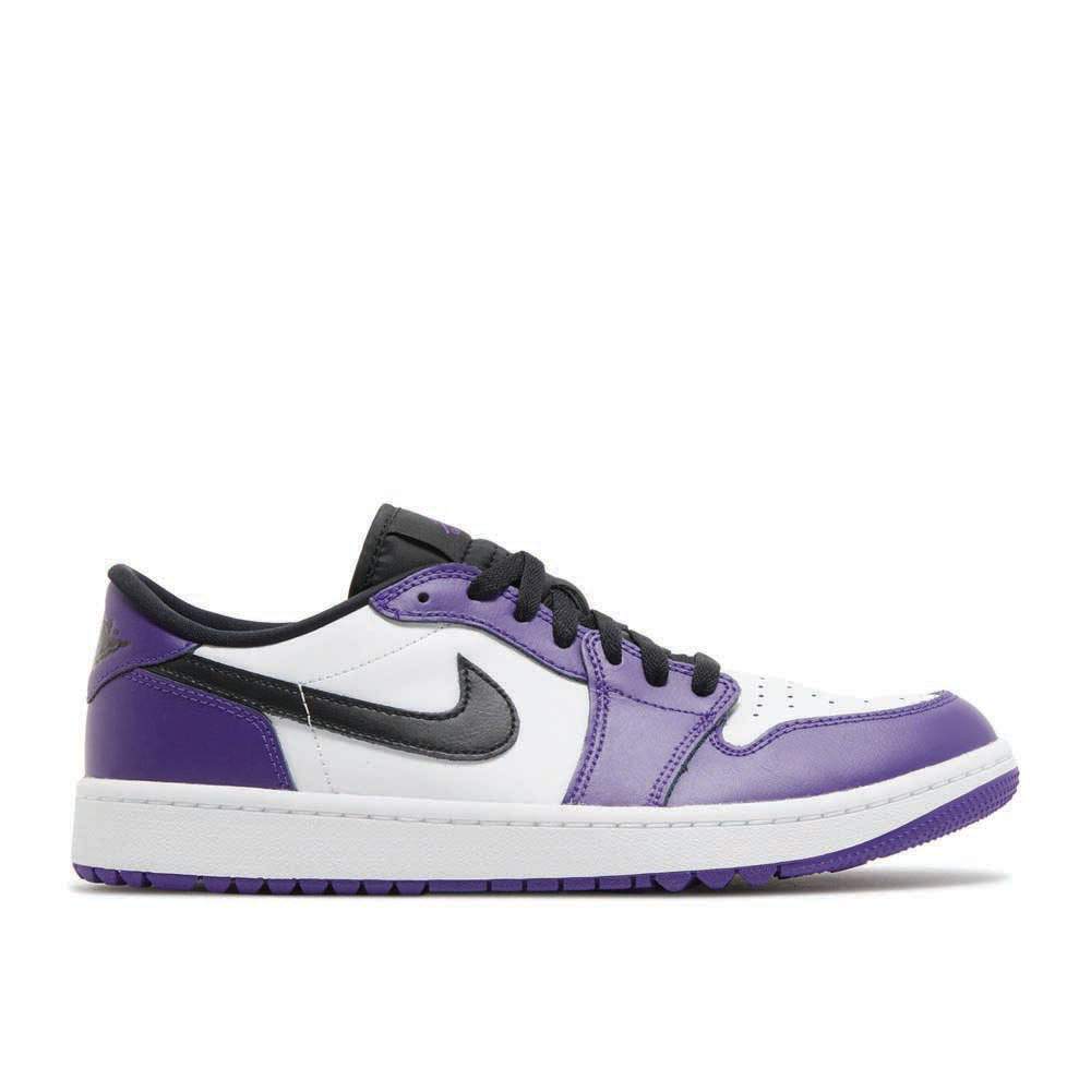 Air Jordan 1 Low Golf 'Court Purple' Sneaker - product image from the listing.